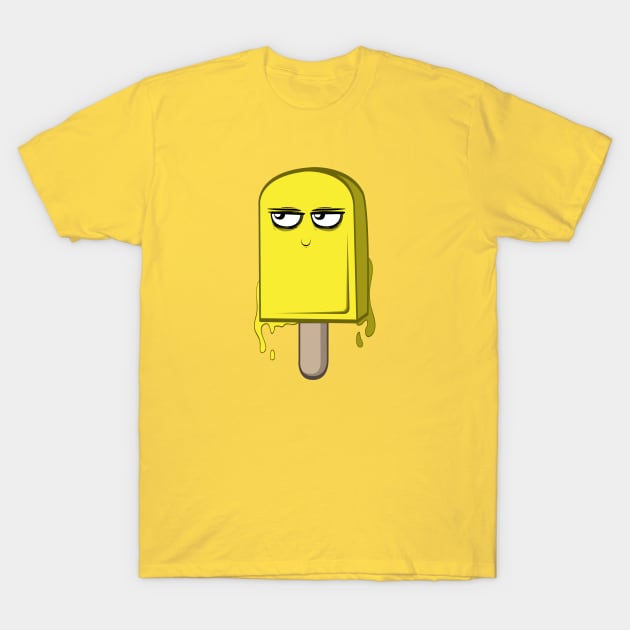 Yellow Ice Cream T-Shirt by Namarqueza